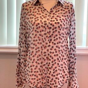 🚲 Unique Button Down Bicycle Top 🚴